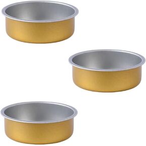 3 Pack Spirit Burner Portable Ultralight Solid Fuel Tablets Holder Bowl Container for Trangia Burners Alcohol Stove Wax Starter Charcoal Tablet Cones Outdoor Camping Hiking Backpacking Cooking