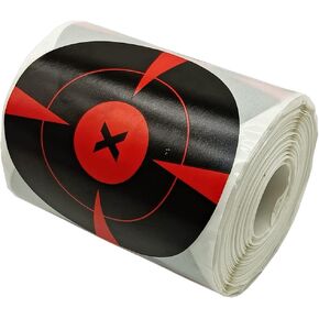 4 Inch x 200 Pcs Splatter & Reactive Fresh Blooming Shooting Target Stickers
