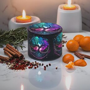 Spice Grinder 2.0 Inch，Aluminum (Tree Of Life)，Upgraded 4 Compartment Design,Practical And Convenient，2025 Newest Model