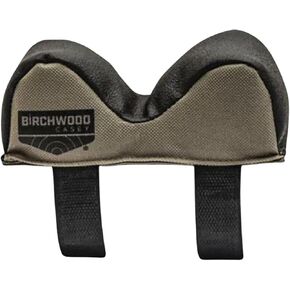 Birchwood Casey 5"x2"x2" Universal Filled Synthetic and Leather Shooting Front Rest Bag with Hook and Loop Straps