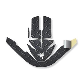 Mouse Skin Compatible with Razer Viper V3 Pro - Black Diamond Plate - Premium 3M Vinyl Protective Wrap Decal Cover - Easy to Apply | Crafted in The USA by MightySkins