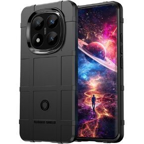 Ysnzaq Armor Case for Xiaomi Redmi Note 14 Pro+ Plus 5G, Military Grade Shockproof Durable Rugged Protective Phone Cover for Xiaomi Redmi Note 14 Pro Plus 5G HD Green