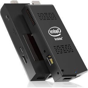 AKLWY Mini PC Stick 8GB RAM 256GB SSD with Celeron J4125 & Windows 11 Pro, Intel Compute Stick Support HDMI 4K 60Hz, Dual Band WiFi 2.4G/5G, BT 4.2,Gigabit Ethernet, Auto-On After Power Failure