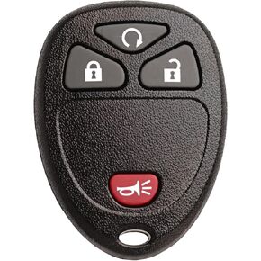 Keyless Entry Remote Control Key Fob Replacement Fits Chevy Silverado Avalanche Equinox Express Traverse GMC Yukon Sierra 1500 2500 3500 HD Acadia 2007 2008 2009 2010-2013 OUC60270 15913421