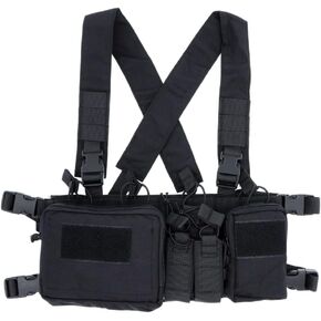 Tactical Chest Vest Rig Assault 500D Tactical Vest with Multi-pockets