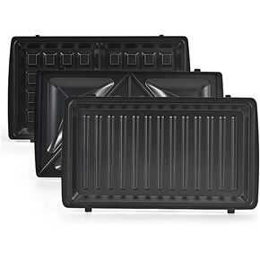 Waffle Iron Maker Removable Non-Stick Plates