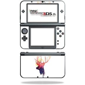 MightySkins Skin Compatible with Nintendo New 3DS XL (2015) - Burning Sun | Protective, Durable, and Unique Vinyl Decal wrap Cover | Easy to Apply, Remove, and Change Styles | Made in The USA