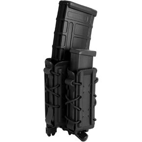 KRYDEX Magazine Pouches 9mm .45 Pistol Mag Pouch + 5.56mm 7.62mm Magazine Pouch Tactical Hardshell Mag Carrier Pouch Set