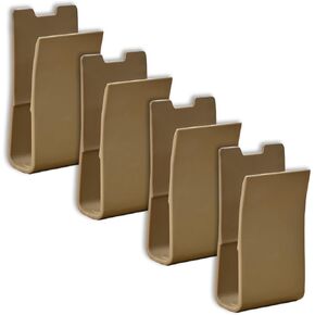Magazine Pouch Insert with Hook Panel,Mag Pouch Retention Inserts Clips Set, 556 762 Open Top Magazine Pouches Accessories(Pack of 4)