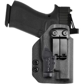 kydex IWB Holster for Glock 43x 48 Mos Sig Sauer P365 P365XL with Streamlight Sub TLR-7 500 Lumens Pistol Light Flashlight