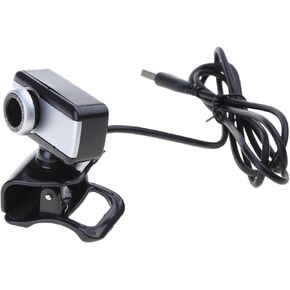 Laptop Computer Replacement Accessories Webcam Built-in Stereo Microphone PC Camera USB Camera Black Portable 1 Piece Webcam Covers Webcam Cover Webcam Privacy Cover C920s Universal Webcam Protector