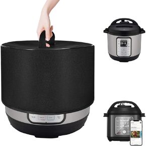 Pressure Cooker Cover with handle, Round Waterproof Pressure Cooker Cover for Instant Pot Duo Plus 9-in-1 and Instant Pot Pro Plus Wi-Fi Smart 10-in-1 Pressure Cooker 6 Quart (13.8×14.2 in)