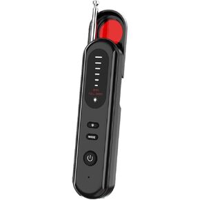 2024 New Multi-Function Hidden Camera Detector, Built-in Antenna, Lens Recognition, LED Infrared Light, Signal Strength Indicator