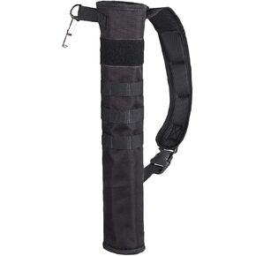 XTACER Dual Use Tactical Molle Quiver Hunting Training Archery Arrow Target Quiver Holder Shoulder Bag Waist Pouch (Small (hold 12 arrows))