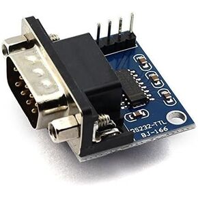 RS232 DB9 Male Serial Port to TTL Converter MAX3232 Root Module Connector MCU Programme Mobile Root Vehicle Examine and Repair Converter