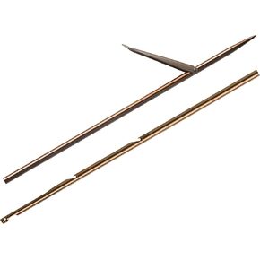 CRESSI Barracuda 17-4 PH Notched Shaft, 75 cm