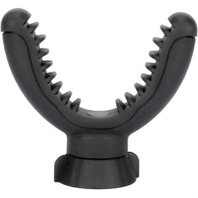 V Yoke Rest Mount Attachment Removable 360° Rotate V Yoke Rest with 3/8" to 1/4" Screws Adapter Holder Rifle Shotgun Shooting Rest for Shooting Stick Tripod Stand