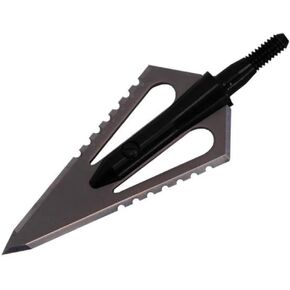 Stinger Buzzcut 2 Blade Arrow Broadhead (Pack of 3), 150-Grain, Silver