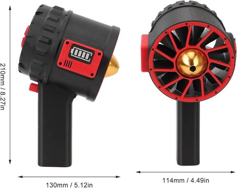 Blower Dry Mini Blower, 3000W 5000G Thrust Electric Air Duster, 90mm High Speed Stepless Portable Hand Held Blower, Blower Car Dryer for Keyboard, Car, Camping in Saudi Arabia