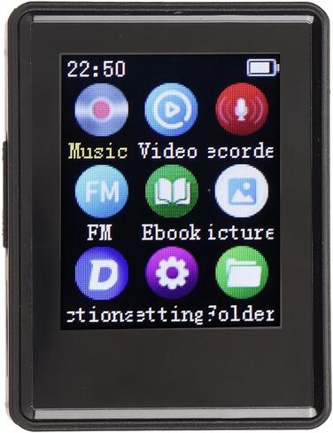 80 جيجابايت MP3 مشغل مع Bluetooth و Hifi Sound MP3 Spotify Player مع FM ، الراديو ، التسجيل ، E -Book 1.77 بوصة تدفق MP3 MP4 مشغل للأطفال (مع in Kuwait