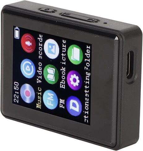 80 جيجابايت MP3 مشغل مع Bluetooth و Hifi Sound MP3 Spotify Player مع FM ، الراديو ، التسجيل ، E -Book 1.77 بوصة تدفق MP3 MP4 مشغل للأطفال (مع in Kuwait