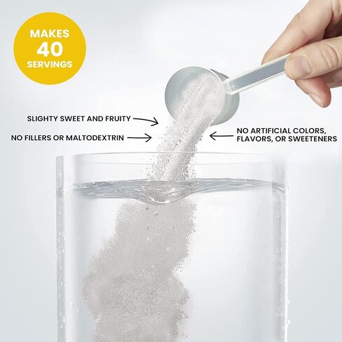 Vitalyte Electrolyte Powder Drink Mix, Isotonic Electrolyte Hydration Mix, Gluten Free Post Workout Powder Mix, Pack of 1, 35 oz., Lemon Flavor in Saudi Arabia