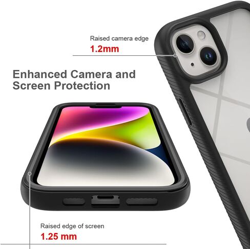 مناسب لحالة iPhone 15 Plus ، متوافقة مع iPhone 15 Plus Phone Cases 360 ° PULLE BODACH PROCKPROUS in Saudi Arabia