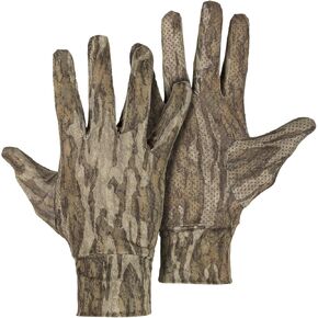 Drake Stretch Fit Gloves Mossy Oak Bottomland OSFM