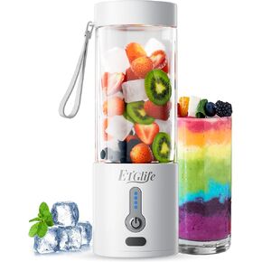(2024 New) ETGlife Portable Blender for Shakes and Smoothies, 150W Porwerful Motor Personal Blender, USB C Fast Rechargeable Portable Blender with Power Display, Suitable for Office, GYM, Travel