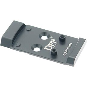 DPP Titanium Adapter Plate Compatible with CZ P10 Optic Ready and Holosun 407K/507K/EPS Carry/EPS/RomeoZero ——CZ-P10-04