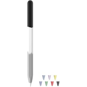 LOVE MEI Silicone Sleeve Case for Apple Pencil 1st Generation Holder Protective Skin Cover case for iPad, Mix Colours Sleeve Accessories Soft Grip Pouch with Pencil Tip Covers