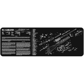 TekMat M1 Garand Gun Cleaning Mat, Black, One Size, TEK-R36-M1GARAND-BK