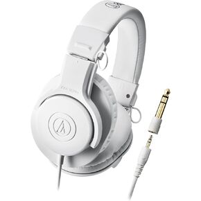 Audio-Technica ATH-M20x Headphones, White