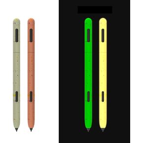 LOVE MEI Silicone Sleeve Case for Samsung Galaxy Tab S6 lite Pen Holder Luminous Protective Skin Cover case Non-Slip Smooth Grip Accessories