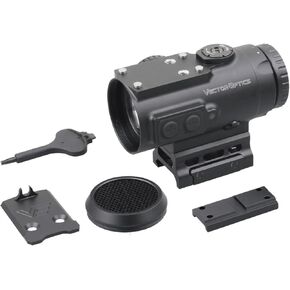 Vector Optics Paragon 4x24 Mini Prism Sight BDC Reticle Riflescope CQB Sight Tactical Rifle Scope Fast Shooting Fits for AR15 AR 15 M4 .223 5.56 Top Footprint for Red Dot