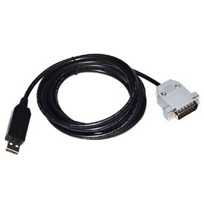 FT232RL Chip USB to DB15 15-Pin Adapter for YAHO Weighing Indicator/Controller to PC RS485 Serial Communication Cable Data Cable Programming and Control Cable Configuration Line-3 Meters