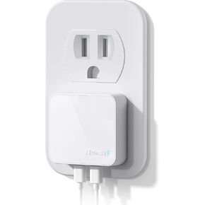Nekmit Dual Port USB C Wall Charger, 40W PD Fast Charging USB C Wall Plug Adapter, Flat Thin Slim Charger Block for iPhone 14/14 Pro/14 Pro Max, Galaxy, MacBook Air, iPad, AirPods and More