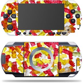 MightySkins Skin Compatible with Sony PSP – Gummy Bears | Protective, Durable, and Unique Vinyl Decal wrap Cover | Easy to Apply, Remove, and Change Styles | Made in The USA