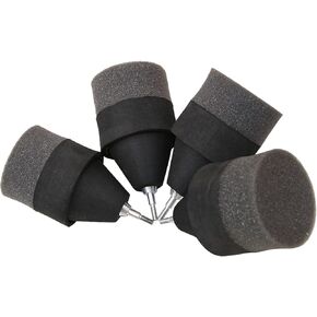 4Pcs Sponges Foams Tipped Arrows Archerys Arrowheads Game Practice Broadheads Tip Hunting Arrowheads for Archerys Shooti