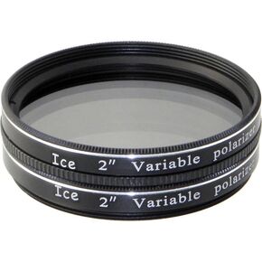ICE 2" Variable Polarizing Eyepiece Filter for Telescope Polarizer Optical Glass