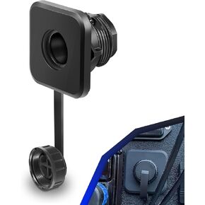 Bulkhead Connector Kit Replace for Garmin LiveScope Bulkhead Connector Kit, Quick Connect/Disconnect, for LiveScope Plus LVS34 / XR LVS62 Transducers (010-13350-00)