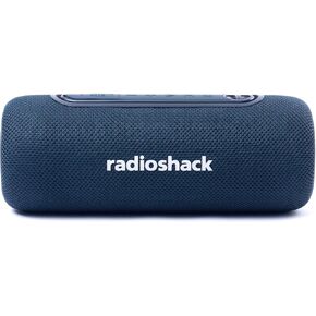 RadioShack Mini Bluetooth Speaker Pumping Box with RGB Light, Blue, 8W