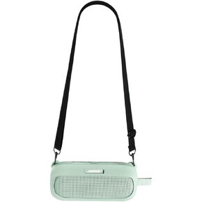 Silicone Case Cover for Bose SoundLink Flex & Bose SoundLink Flex 2nd Gen Speaker Case Mountaineering Hiking Travel Carrying Compatible with Bose Bluetooth Speaker Case (Green)