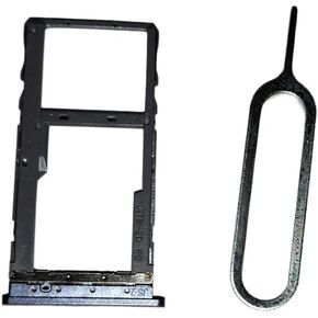 Sim Card Tray SD Holder Tray Replacement for TCL 20B 6159 6159K 6159a Grey