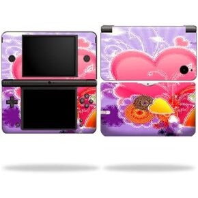 MightySkins Skin Compatible with Nintendo DSi XL wrap Sticker Skins Beaming Heart