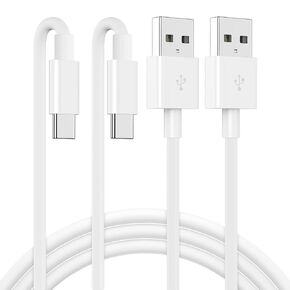 Car Carplay Cable for Apple iPhone 16 Pro Max/16 Plus/15 Pro/15, 2Pack 6ft USB A to USB C Carplay Charger Cable Cord for iPad Pro 12.9/11 inch/iPad Air 5th/iPad Mini 6th Gen iPad Type C Charging Cable