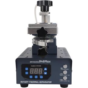 Kadimendium LCD Screen Separator Machine 110‑240V Multifunctional 185 Degree Rotation Mobile Phone Screen Separator Phone Screen Repair (US Plug)