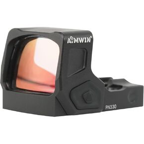 PN330 Red Dot Sight 2 MOA DOT 32 MOA CIRCLE MULTI-RECITELE SIVE PAILAX PARALLAX FREE DANENT ALUMINUM PISTOL PISTOL مع 11 إعدادات سطوع متوافقة مع بصمة RMS-C
