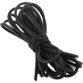 Natural Latex Rubber Tube for Slingshot Catapult Making, Black Rubber Hose Accessories for Making Professional Hunting Catapult or Slingshot for Competition