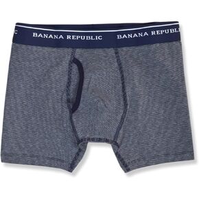 Banana Republic للرجال مزيج من القطن العضوي، حزام خصر مطاطي، 3 قطع من الملابس الداخلية، in Saudi Arabia